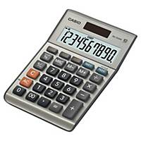Calculatrice de bureau Casio MS-100BM - 10 chiffres - métal/argent