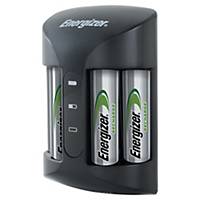 CARICATORE ENERGIZER PRO CHARGER PER 2 - 4 BAT AA/AAA CON 4 BATTERIE AA