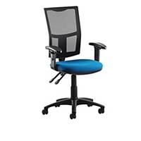 Origin Blue High Back Mesh Chair With Arms