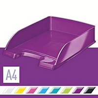 Leitz Wow 5226 A4 Letter Tray Purple