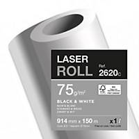 Clairefontaine Plotter Paper in Rolls, 914mm x 150m, 90g/m²