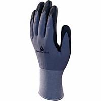 Protective Glove Deltaplus VE726 polyamide spandex, nitrile, size 9
