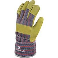 Delta Plus DC103 leather gloves, size 10, per pair