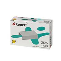 Rexel No.56 Staples 26/6 - Box of 5000