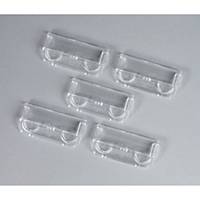 Rexel Crystalfile Clear Suspension File Tabs - Pack of 50