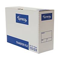 Lyreco White Foolscap Transfer File H254 X W127 X D363mm - Box of 10