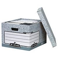 Bankers Box grote opbergdoos, karton, wit-grijs, FSC, per 10 dozen
