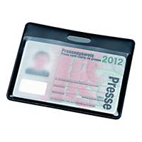 Porte-badge Hidentity, protection RFID, 90 x 60 mm, les 10 badges