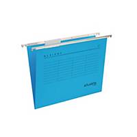 Atlanta Alzicht suspension files A4 V- spine blue - pack of 25