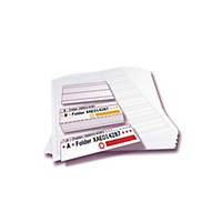 Tabs for suspension files Alzicht - pack of 25