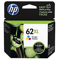 HP 62XL (C2P07AE) inkt cartridge, cyaan/magenta/geel, hoge capaciteit