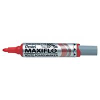 Marqueur tableau blanc Pentel Maxiflo - pointe ogive large - rouge