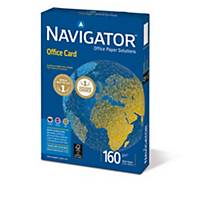 Papier multiusages Navigator Office Card A4 160 g/m2, blanc, emb. de 250 flles