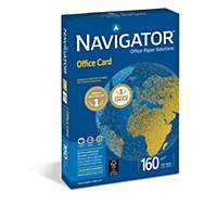 Papel Navigator Office Card - A4 - 160 g/m2 - Paquete 250 hojas