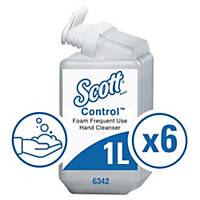 Scott® Control™ Foam Nettoyant pour les mains à usage fréquent, 1l, par 6
