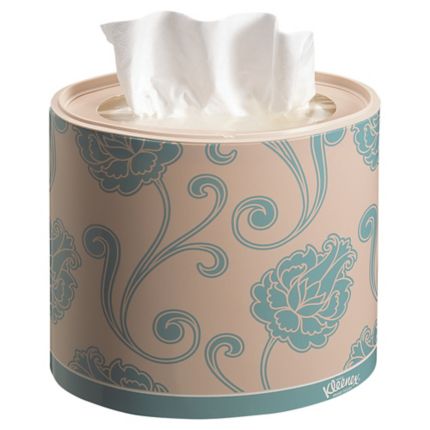 Grappig gelijktijdig poll Kleenex® Oval papieren zakdoekjes, 3-laags, doos van 64 tissues