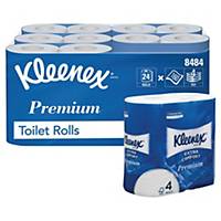 Kleenex® Extra Comfort toiletpapier, 4-laags, 160 vellen per rol, per 24 rollen