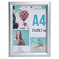 Aluminium 4 Sided Snap Frame Size A4 Silver