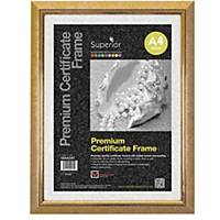 Premium Certificate Frame A4 Gold