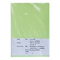 IQ Coloured A4 Cardboard 150G Green Pack of 100 Sheets