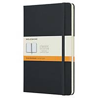 Moleskine QP060 Hard Cover Notebook Large Ruled Black