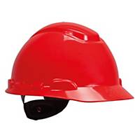 3M หมวกนิรภัย H-705R ปรับหมุน แดง