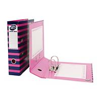 Pukka Lever Arch File A4 70mm Pink/Navy