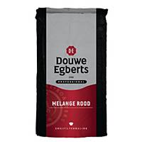 Café Douwe Egberts Mélange Rouge, le paquet de 1 kg