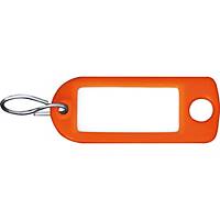 Étiquettes pour clés, Rieffel 8034 SB/10, orange, emballage de 10 pièces