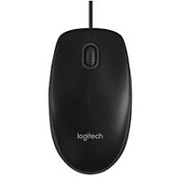 LOGITECH B100 OPTICAL WIRED MOUSE BLACK