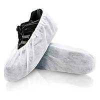 Caixa 100 proteções sapatos descartáveis OHP - PP - branco - tamanho único