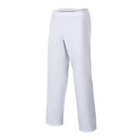 Pantalón de pijama sanitario Velilla - blanco - talla 8