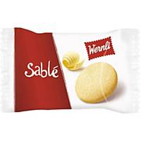 Wernli Biscuits Petit Beurre Sable, einzelverpackt, Packung à 300 Stück