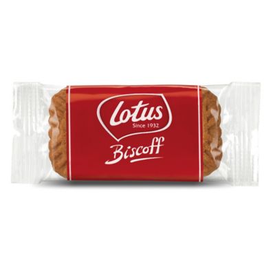 Lotus Biscoff Original Caramelised Single Biscuits Pack of 300 - racked  service