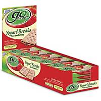 McVitie s Go Ahead Strawberry Yogurt Breaks - Pack of 24