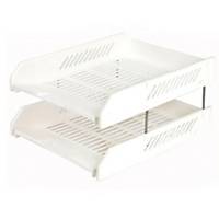 ORCA L2 Letter Tray 2 Levels White