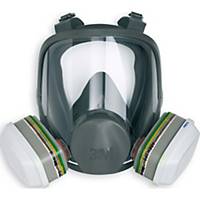 Full face mask body 3M 6800, size M, silicone, grey