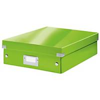 Leitz 6058 Click & Store Ablagebox, Größe M, grün