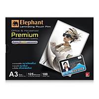 ELEPHANT Laminating Pouch A3 305X426mm 125 mi - Pack of 100
