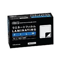 ORCA LAMINATING POUCH 70X100MM 125 MI - PACK OF 100