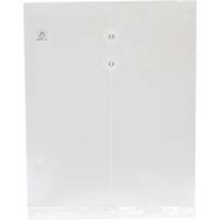 ORCA Expanding Plastic Envelope with String A4 White - Pack of 12