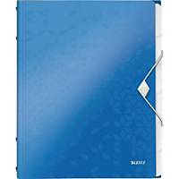 Leitz Wow Divider Book Polypropylene 6 Tabs Blue
