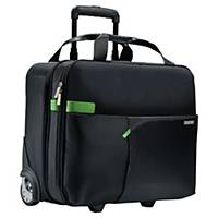 Leitz Complete Carry on smart traveller trolley bag -black