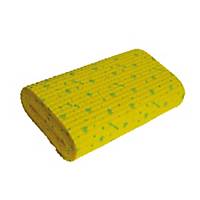 Rolo de pano absorvente pré-cortado Vileda - 344 mm x 4 m - amarelo