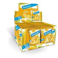 Caja de 14 bolsas de tortitas de maíz Bicentury - 25 g