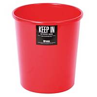 KEEP IN LITTER BIN 20.5X22CENTIMETERS 5 LITRES - RED