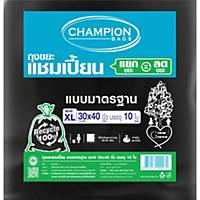 CHAMPION WASTE BAG 30X40 INCHES PACK OF 10