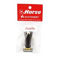 HORSE Text Stamp Rubber  ORIGINAL  Thai Language 4.4cm X1cm