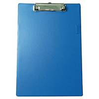 Prancheta de PVC com clip metálico Dimensões: 230x340mm Cor azul
