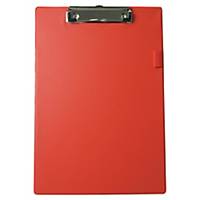 Portablocco con clip PVC 570A A4 rosso